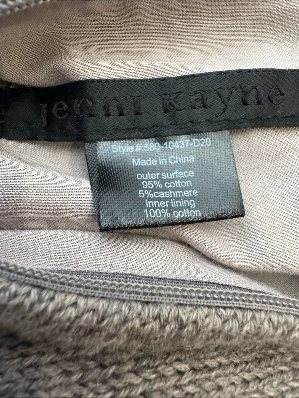 Jenni Kayne Cashmere Sonoma Pillowcase - Taupe